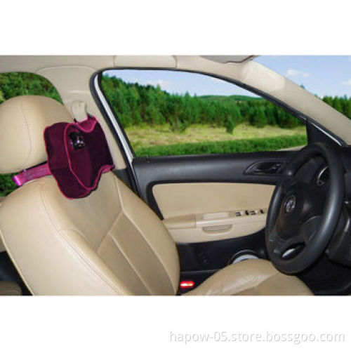 2015 Bluetooth CSR8610 hands free car kit with private conversation earpiece, work as travel pillow